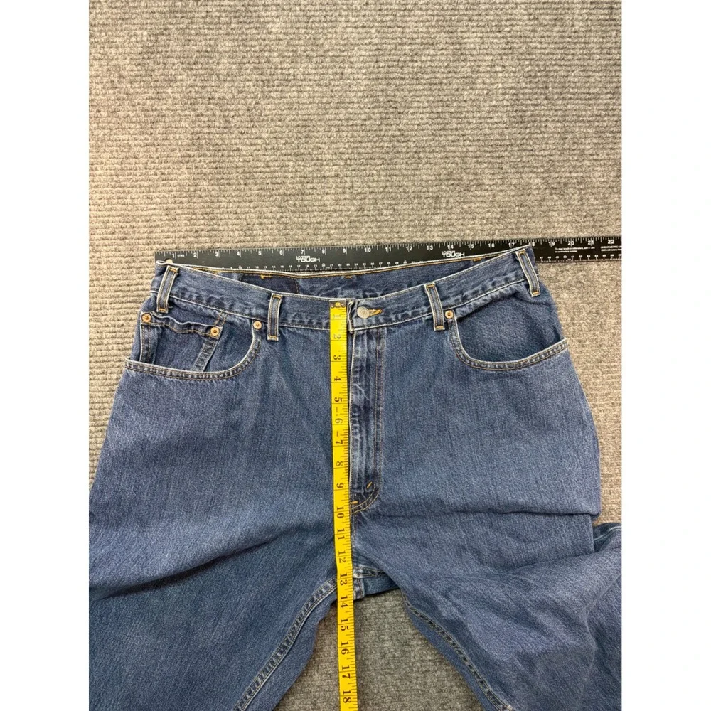 Levis 560 Loose Fit Tapered Leg Jeans Mens 38x30 Blue Denim Made USA 00560-4886